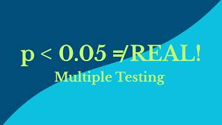 Multiple Testing Correction Explained: Bonferroni, Holm & Benjamini–Hochberg #MultipleTesting