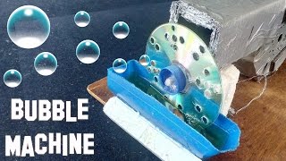 How to Make a Bubble Machine at home