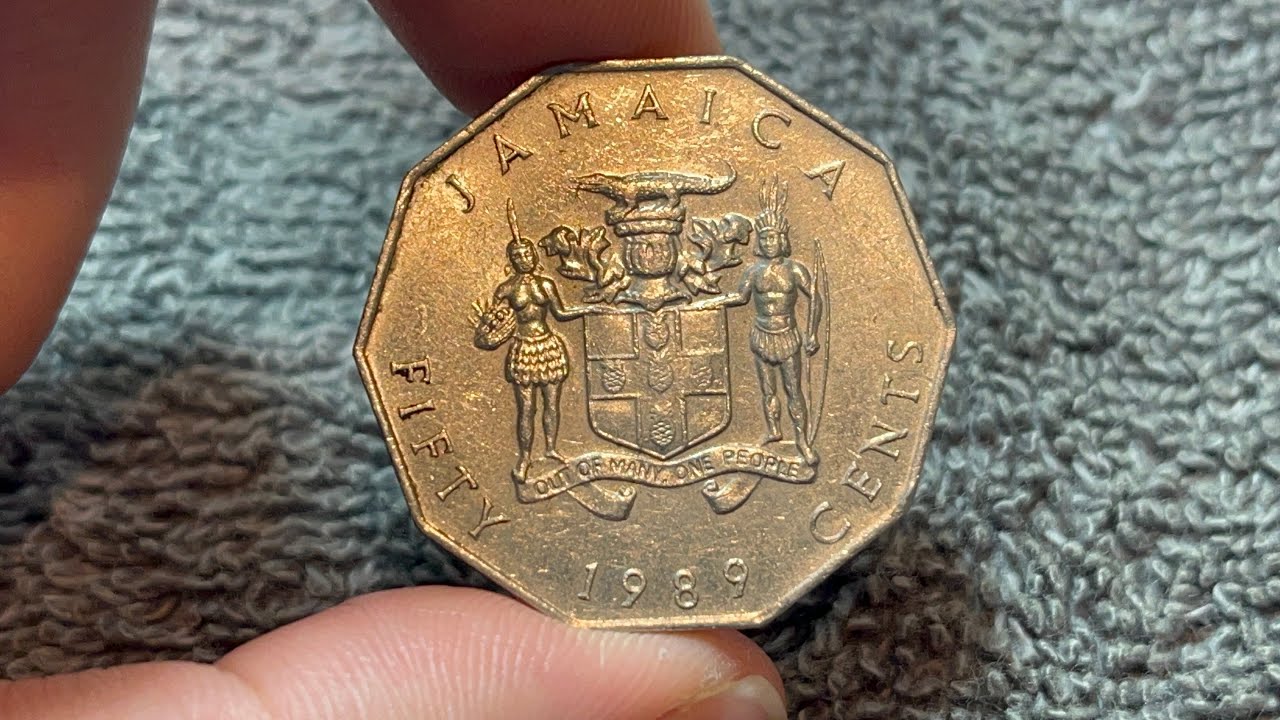 1989 Jamaica 50 Cents Coin • Values, Information, Mintage, History