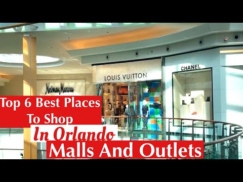 Orlando's Top 6 Best Places to Shop