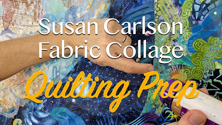 Susan Carlson Fabric Collage: EarthshinePrepar...  for Quilting