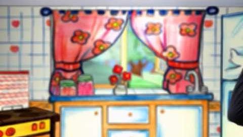 Kitchen - Real & 2D Animation Composite . (IRAN)