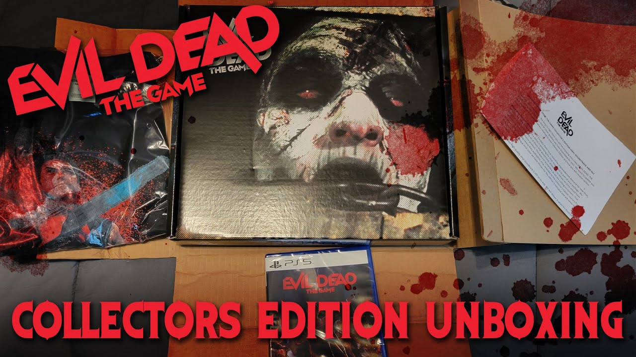 Evil Dead The Game Collectors Edition unboxing (And Discord announcement!)