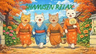 “Let Your Mind Drift Away” | Japanese Shamisen | Relaxing Background Music for Work & Study