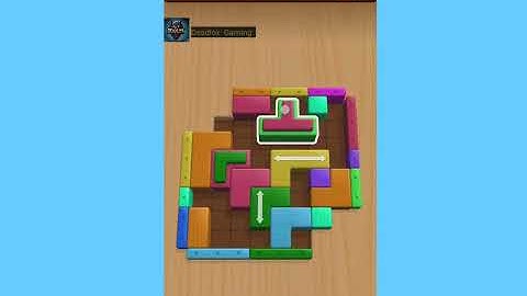 Brick Escape Block Puzzle Level 21 Hard. Walkthrough Gameplay 