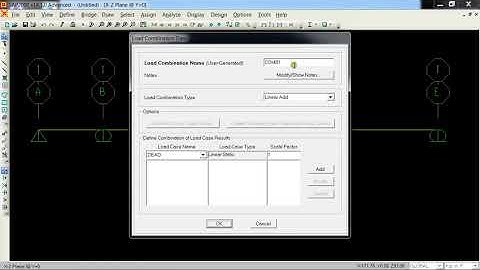 Sap 2000 how to analyze a continue beam point load and u d l