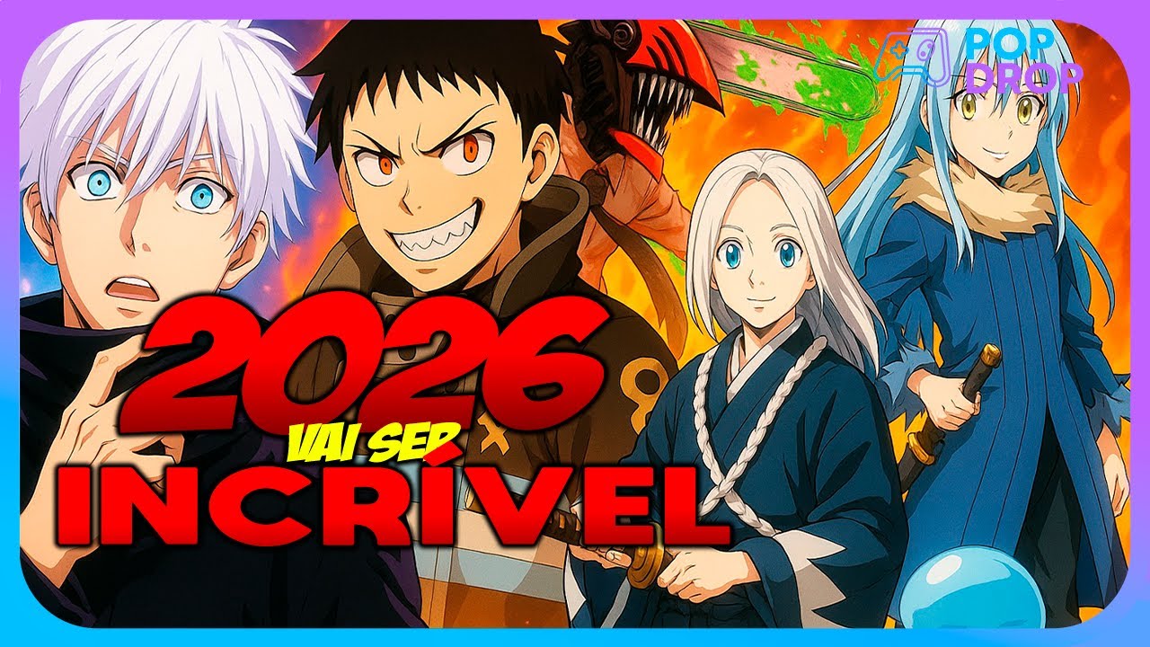 ANIMES MAIS ESPERADO DE 2026!!