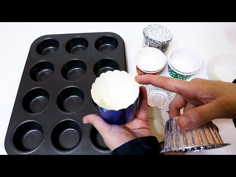 ورق الكب كيك مقاساتها واشكالها وإستخداماتها