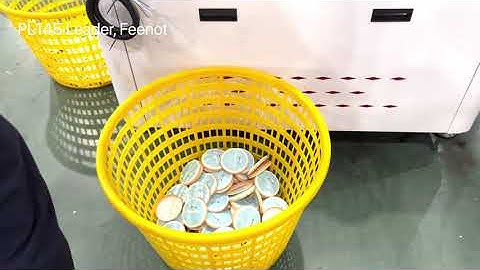 Operation 03 of PL145 Leader paper cup lid machine, prepare & screen parameter heating molds Feenot