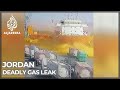 Thirteen killed, 251 injured by gas leak in Jordan port city