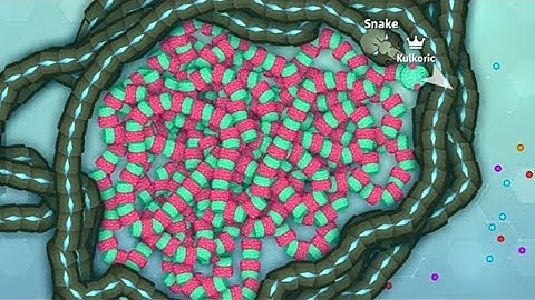 Snake. Io How To Circle Top 1 Snake In The Map! Best Snake. Io Gameplay