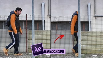 Disappear behind an object | Zach King Trick - After Effects Tutorial