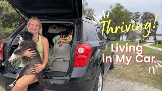 Thriving! Not Just Surviving | Living in My Car ‍♀