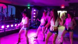 Daisy Dukes & Boots having fun at the HOOD
