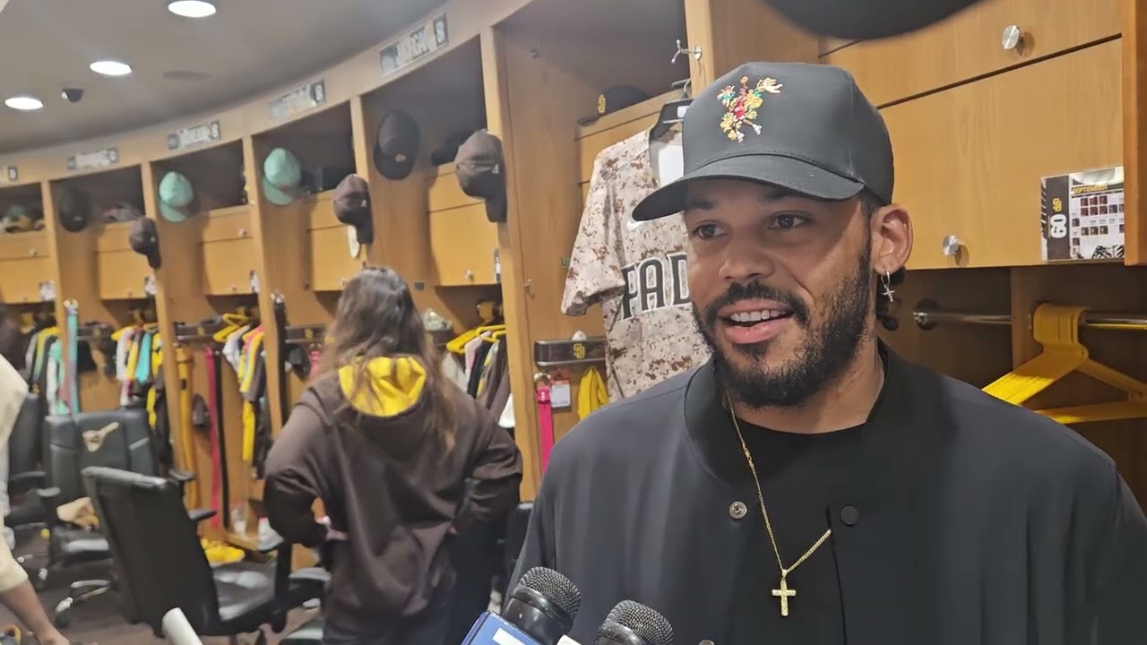 Padres catcher Luis Campusano on joining team in game 162 and being ready if needed in playoffs