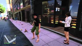 Her boyfriend doesnt like me or How I got ran over by motorcycles (GTA 5)