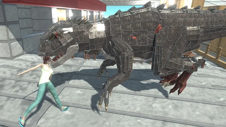 Scorpios rex vs ALL UNITS in Modern Building Animal Revolt Battle Simulator