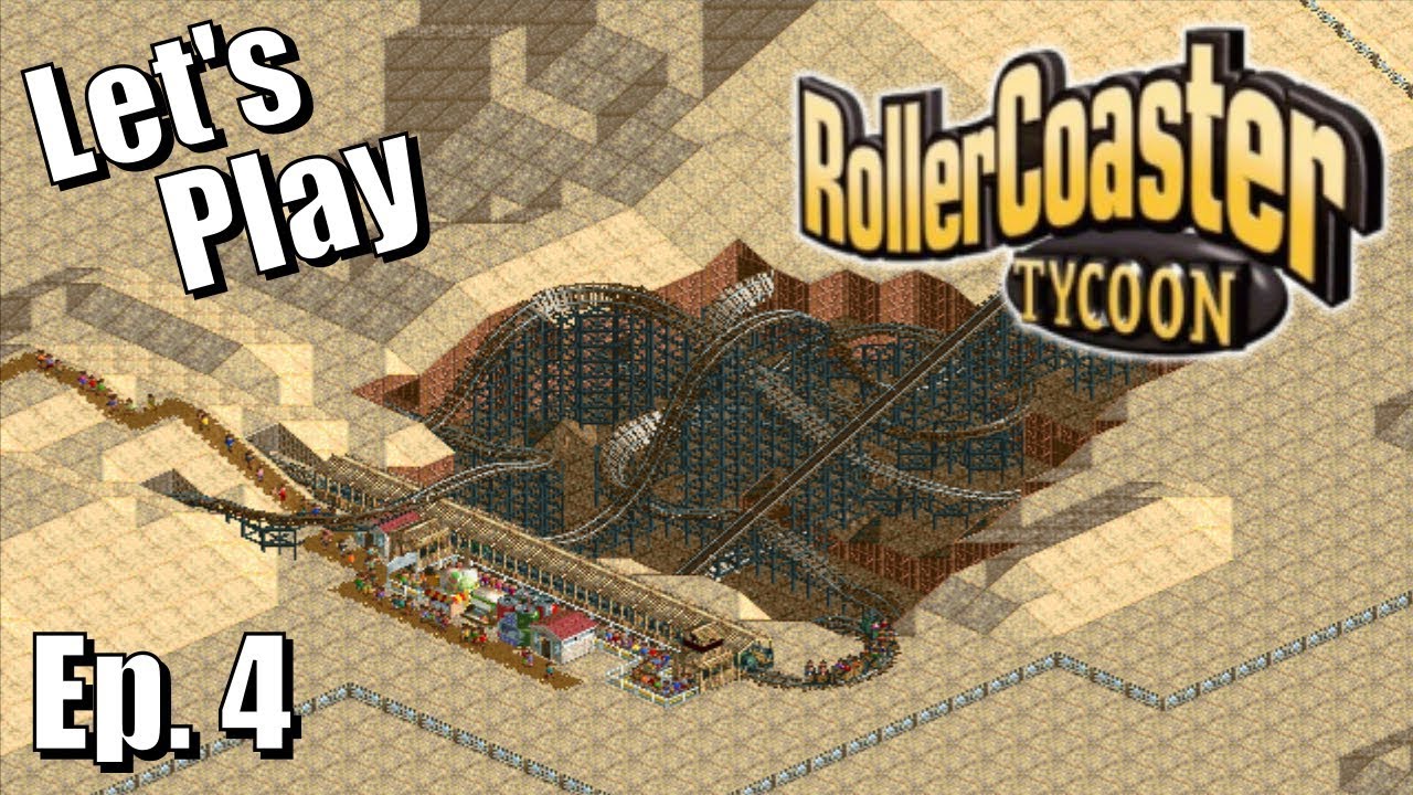 | Давайте играть | RollerCoaster Tycoon - Dynamite Dunes и The Dynamite Blaster (Эпизод 4)