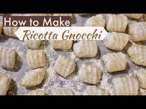 Video: Hur Man Gör Spenat Ricotta Gnocchi