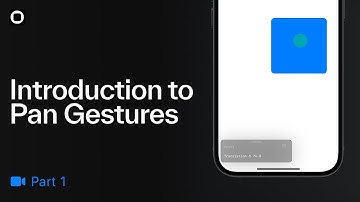 Introduction to Pan Gestures in Play