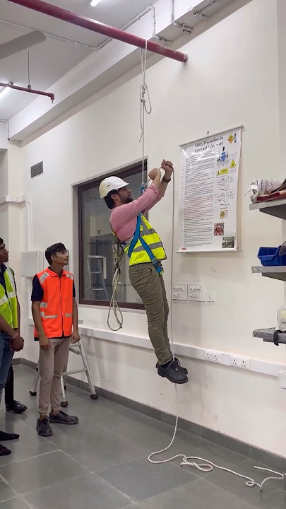 How to Use a Fall Protection Harness with Master Fall Protection #fallprotection #harness #working