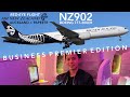 Air new zealand nz902  flying from auckland to papeete  business premier edition 2k subs 