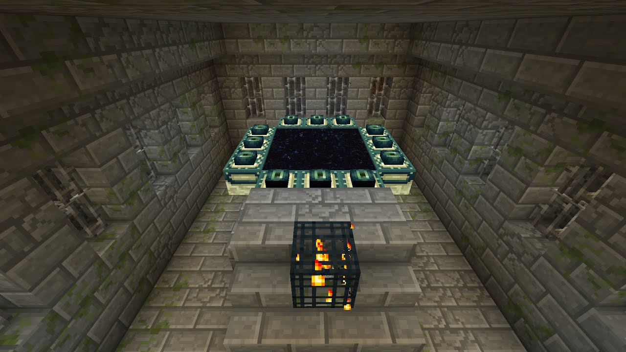 Can You Make An End Portal In A Flat World Minecraft Locate The Stronghold Using One Eye Of Ender Youtube