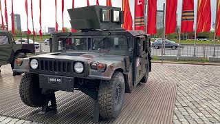 Western NATO equipment in Moscow exhibition