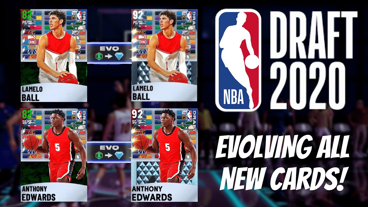 Evolving New Nba Draft Cards In Nba 2k21 Myteam Xbox Series X Youtube