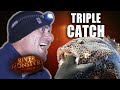 Triple Catch Special | Grouper, Tigerfish &amp; Black Jack | River Monsters