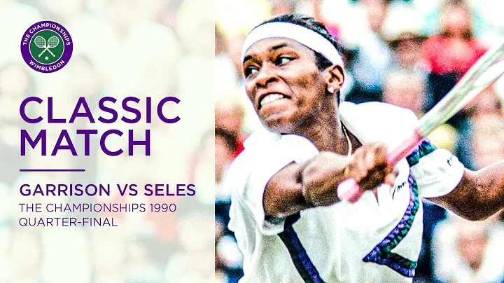 Monica Seles vs Zina Garrison | Wimbledon 1990 Qua...