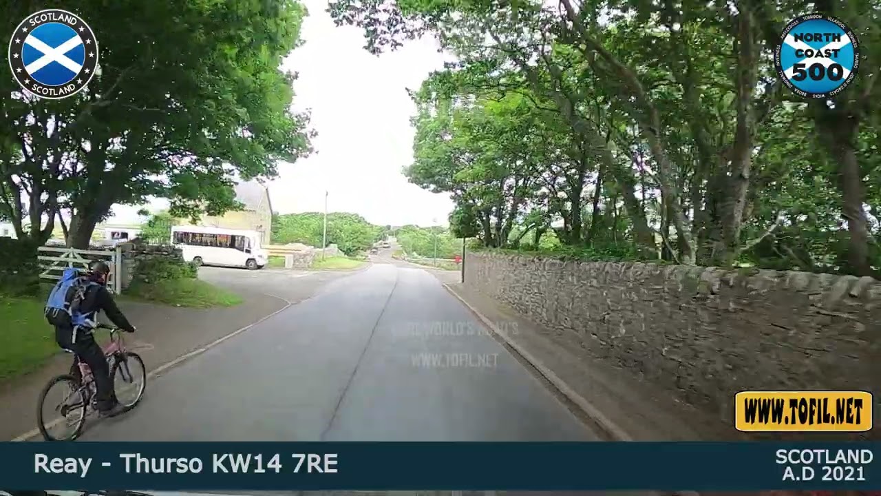 Reay Thurso KW14 7RE SCOTLAND 2021 Driving Road Trip WWW.TOFIL.NET