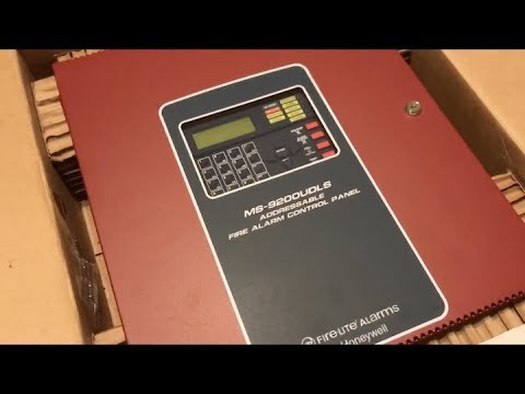 New Panel Unboxing and Preview - Fire Lite MS-9200UDLS! - YouTube
