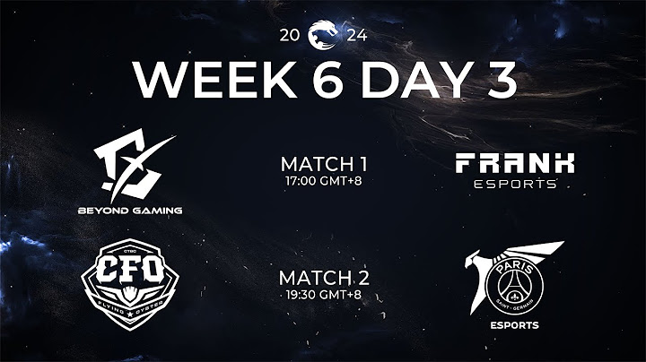 [中文] Spring Split W6D3 | BYG vs FAK / PSG vs CFO | PCS 春季聯賽 (2024)
