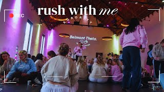 Rush Week Vlog 2024 | @Belmont University