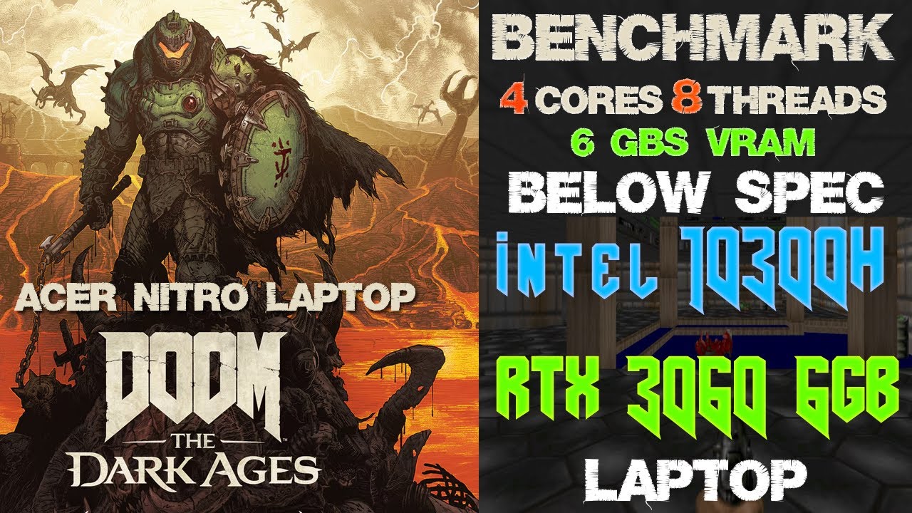 DOOM The Dark Ages low spec cpu 4 cores - YouTube
