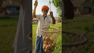 desi jugaad bucket of chikoo #desi #design #jugaad #techno #shortvideo #vastu #viral #video #100