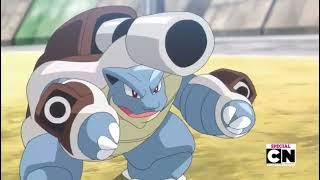 Pokemon: Mega Charizard X vs Mega Blastoise