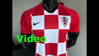 2018 World cup Croatia home fans verison soccer jersey antonio wuyang