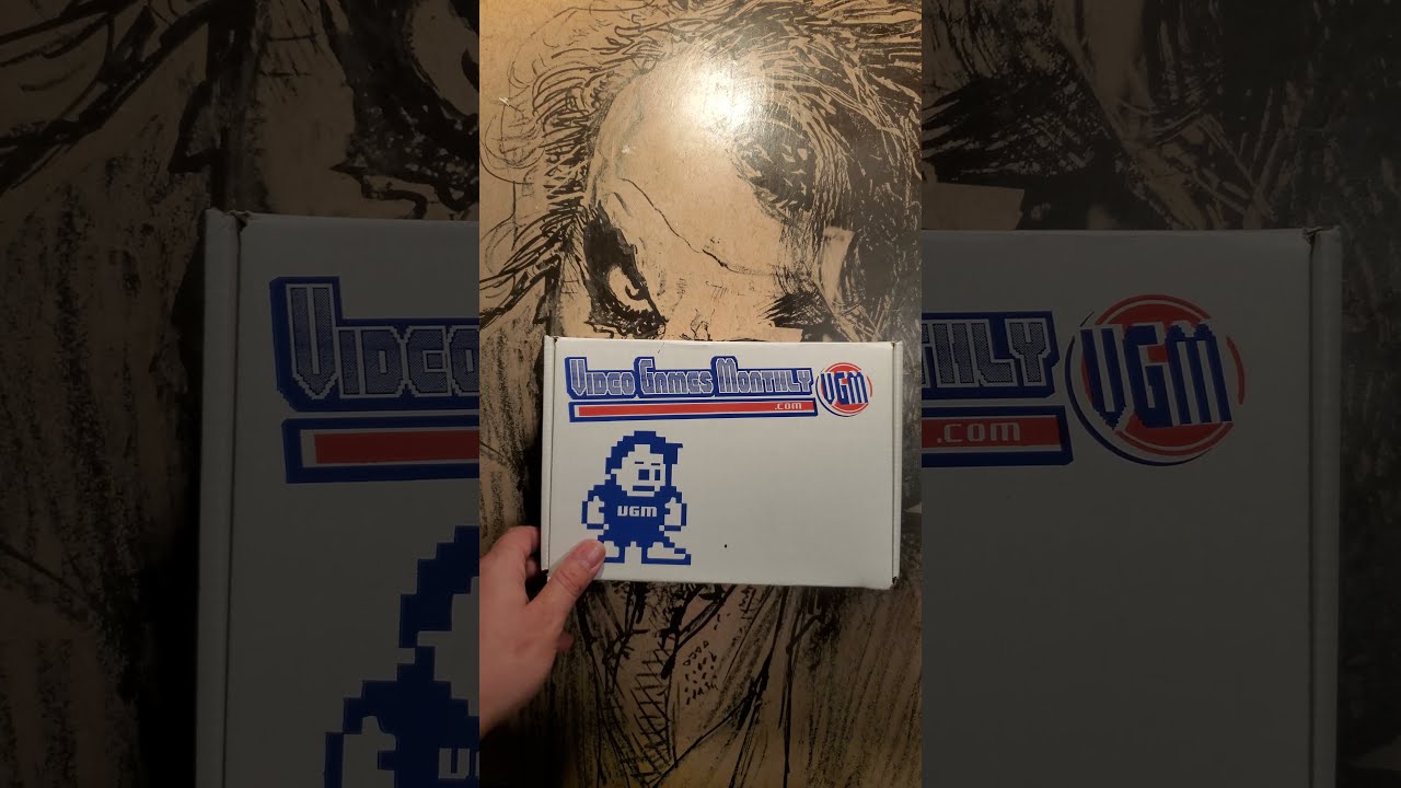 First Video Game Monthly Unboxing!
