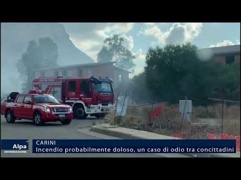 Carini, incendio probabilmente doloso sul tratto costiero di Marinalonga