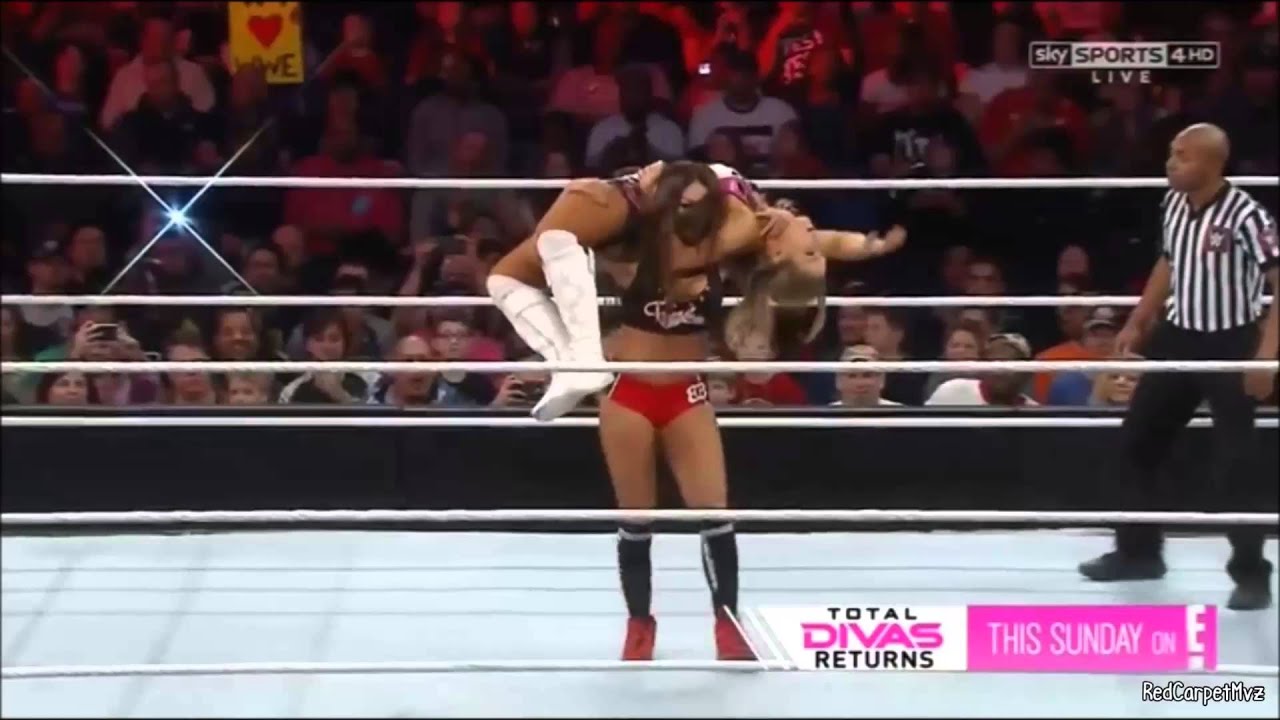Nikki Bella's Finisher Rack Attack Tribute YouTube