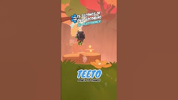 Here’s 15 seconds! #indiegame #game #gaming #gamedev #3dplatformer #cozy #speedrunning #demo