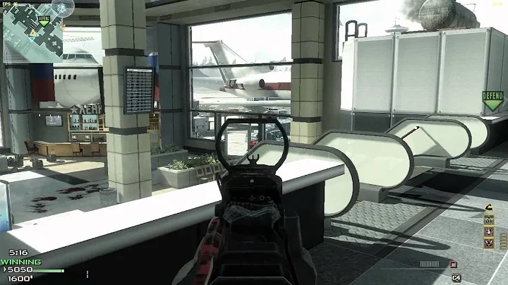 MW3: Worlds first Team Defender MOAB on Terminal! [PC]