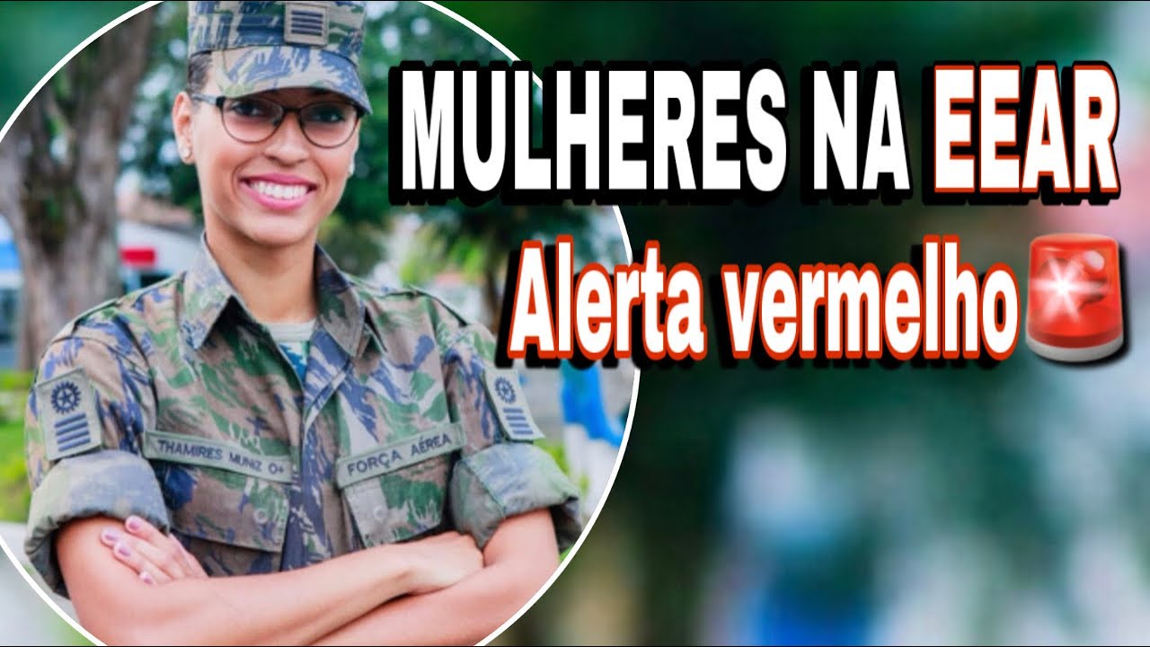 MULHERES NA EEAR | Período Menstrual | Diferença entre homens e mulheres no militarismo.