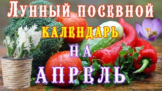 🍅ЛУННЫЙ ПОСЕВНОЙ КАЛЕНДАРЬ 🌙НА АПРЕЛЬ🌕 screenshot 1