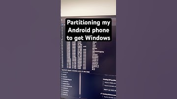 Partitioning my LG phone for Windows #tech #windows #android #techtok #yaptech