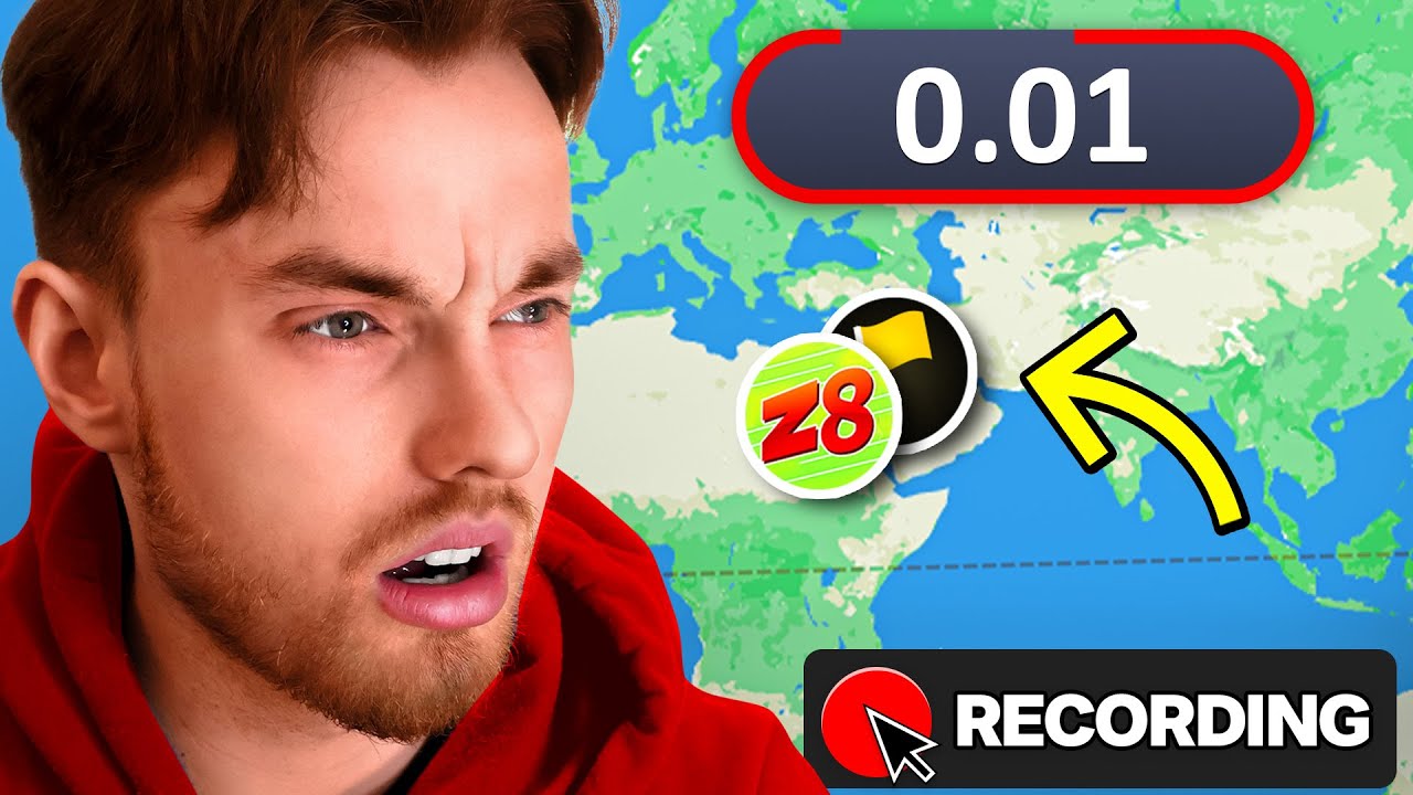 0.1 Seconds Geoguessr Until I Get a PERFECT Score - YouTube