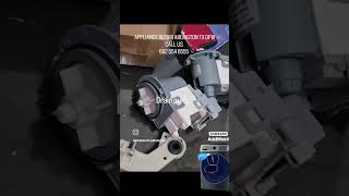 Samsung washer not draining bad drain pump.  Greg's grade a appliance repair Arlington tx