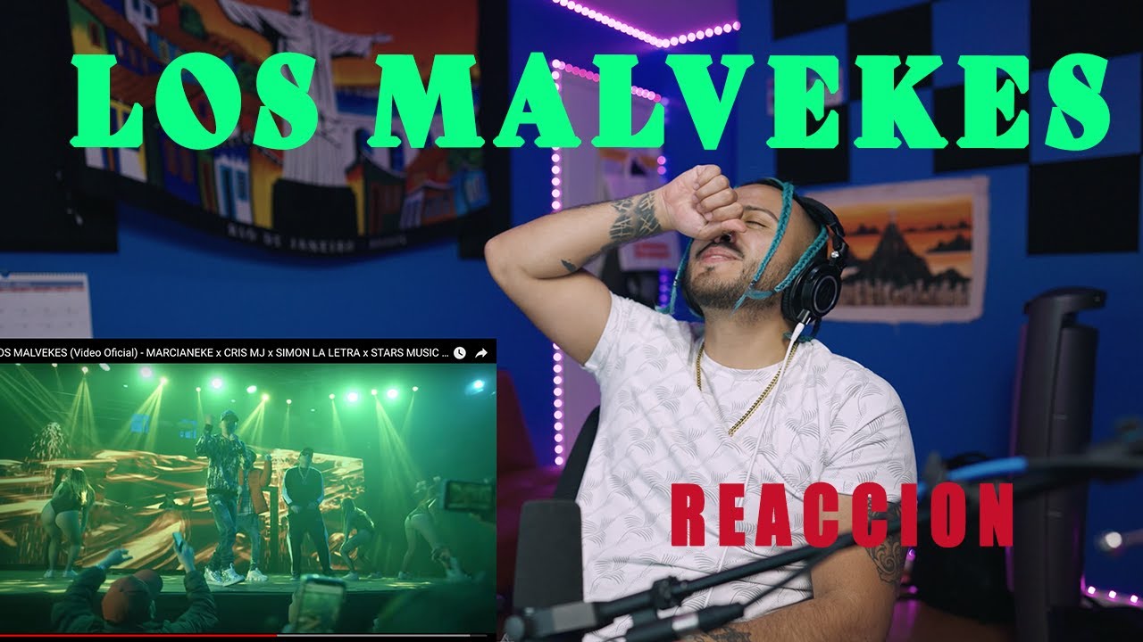 ARTISTA URBANO REACCIONA a LOS MALVEKES - MARCIANEKE x CRIS MJ x SIMON LA LETRA x STARS MUSIC CHILE